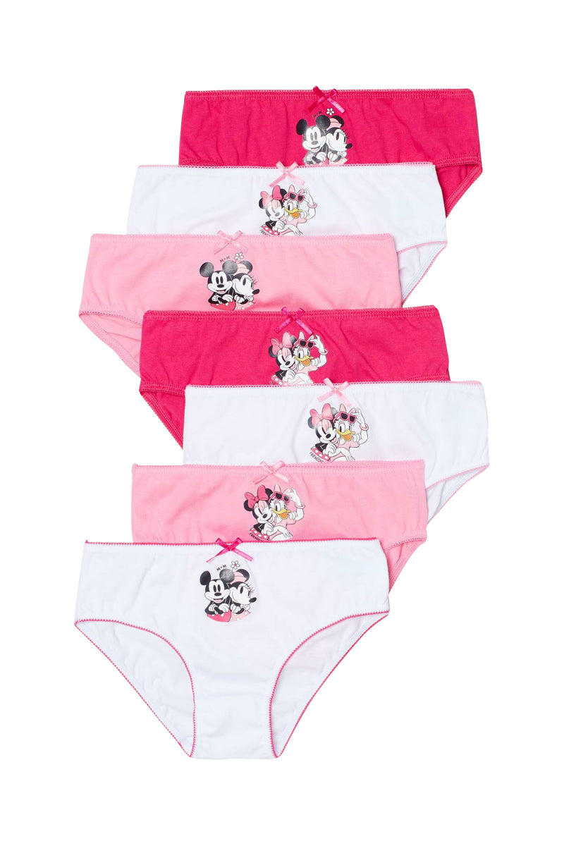 7 culottes Disney - Blanc et rose - myshowroomprive.com - 1