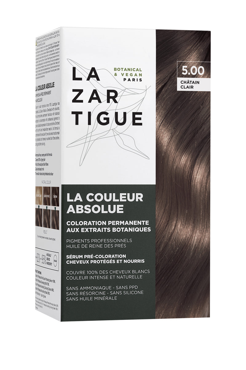 Kit de coloration cheveux Couleur Absolue - 5.00 Châtain clair - 4 produits - myshowroomprive.com - 1