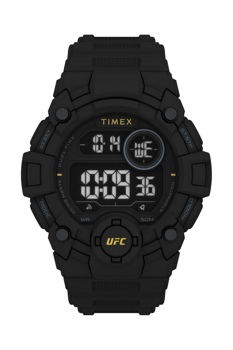 Montre digitale en résine UFC Rematch - Chronomètre - Noir - myshowroomprive.com - 1
